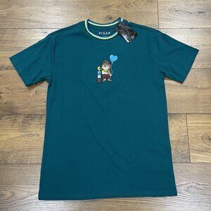 UP Disney‎ Pixar Shirt Adult XS Carl Couples T-Shirt Embroidered BoxLunch NWT